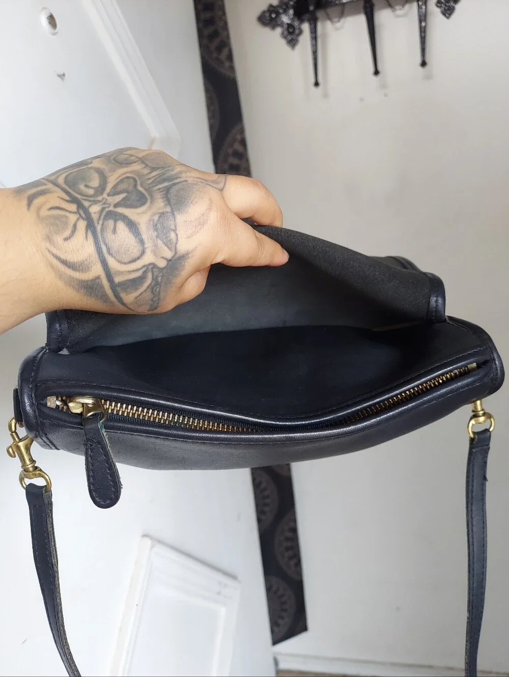 Vintage Coach Navy Ritchie Bag 9937💙
